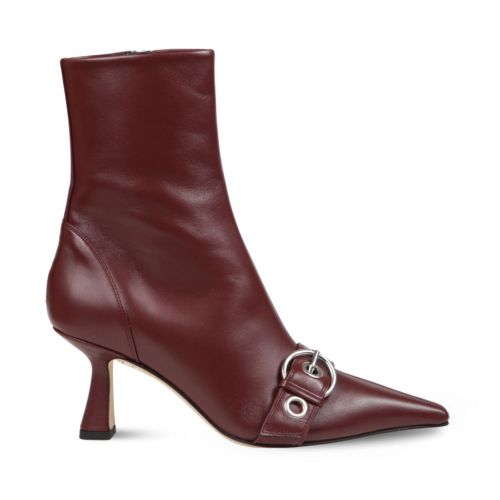 Halima Eyelet Pointed Boots